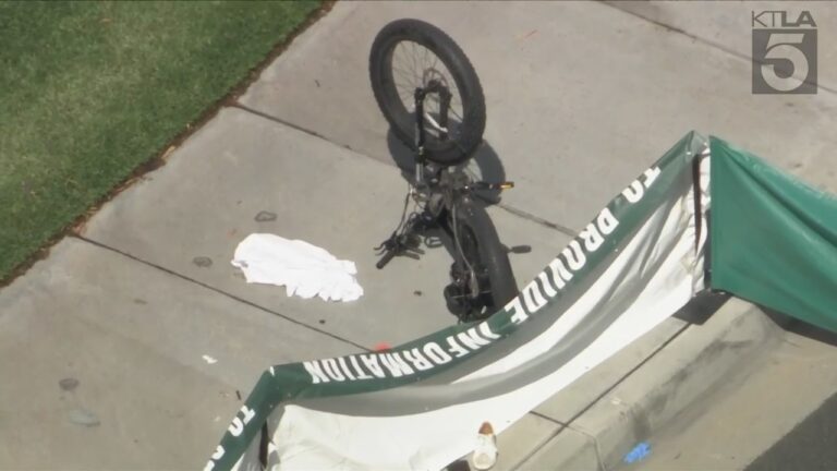 騎電動自行車的少年在聖塔克拉麗塔交通事故中喪生
